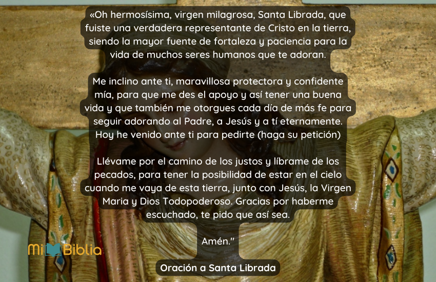 Oración a Santa Librada