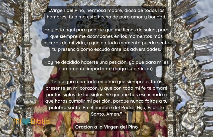 Oración a la Virgen del Pino