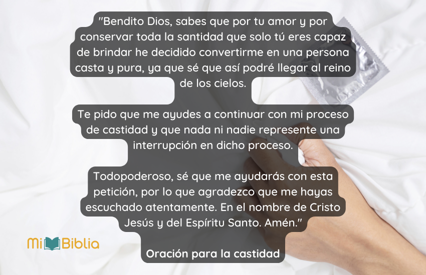 Oración para la castidad