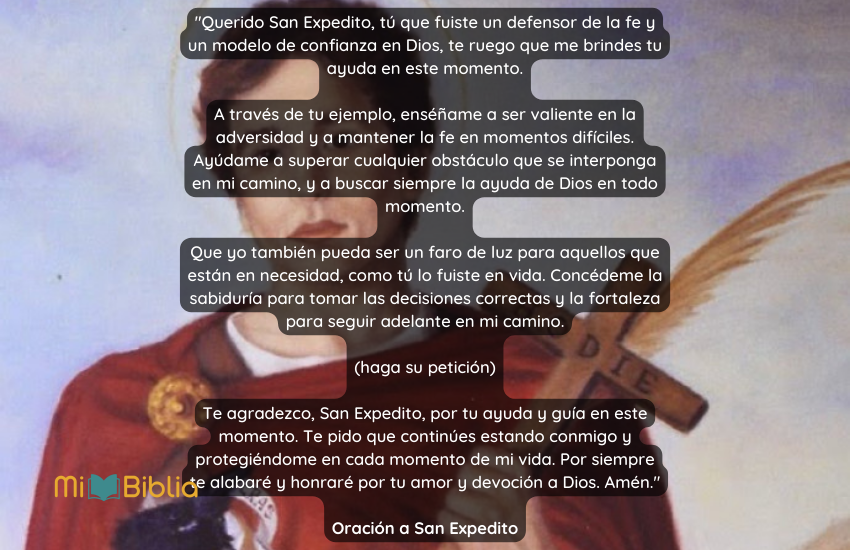 Oración a San Expedito