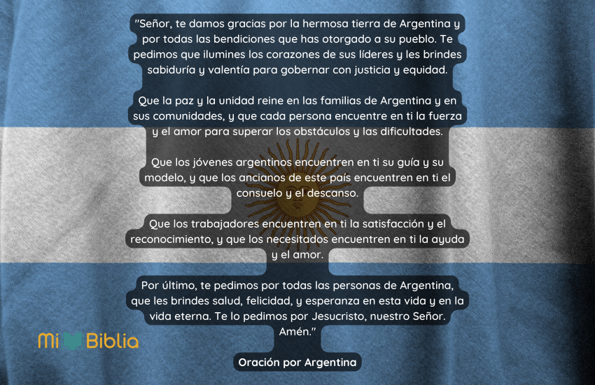 Oración por Argentina